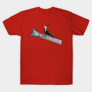 Punk Rock Woodpecker T-Shirt